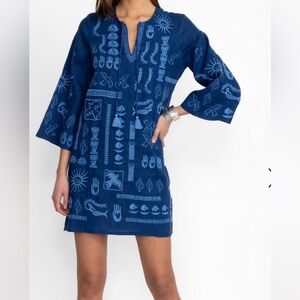 NWT Johnny Was Workshop Acantha Kimono Sleeve Relaxed Dress